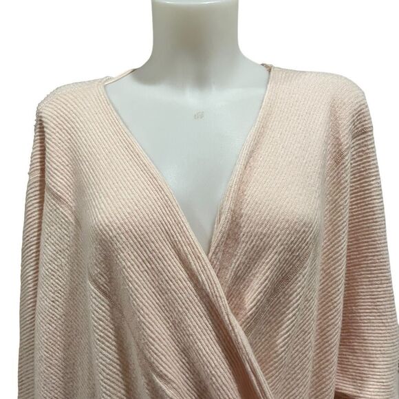 Free People Cozy With You Drape Oversized Pullover‎ in Champagne Toast sz medium - Picture 3 of 9